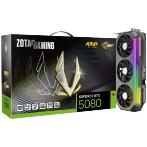 Zotac GeForce RTX 5080 AMP Extreme INFINITY ULTRA 16GB Graphics Card Zotac GeForce RTX 5080 AMP Extreme INFINITY ULTRA 16GB Graphics Card