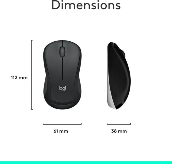 Logitech MK540 Advanced Wireless Keyboard and Mouse Combo English-Arabic
