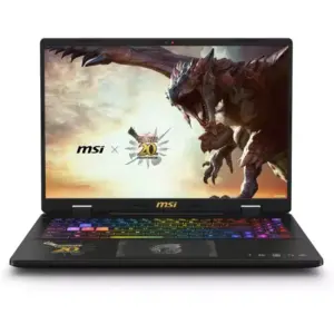 MSI Crosshair 16 HX D14VFKG MONSTER HUNTER RTX 4060 Gaming Laptop Black