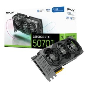 PNY GeForce RTX 5070Ti OC Triple Fan 16GB Graphics Card