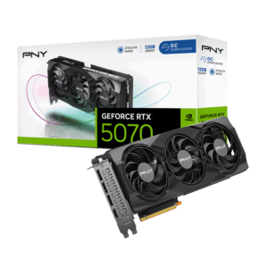 PNY GeForce RTX 5070 OC Triple Fan 12GB Graphics Card