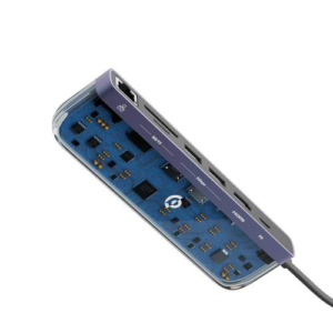 POWEROLOGY  P71USHTP 7 in 1 USB-C Multi Hub Crystalline Series