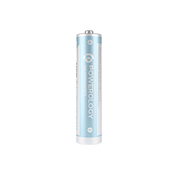 POWEROLOGY PAAAV2RBT USB-C Rechargeable Lithium AAA Battery (4pc pack)