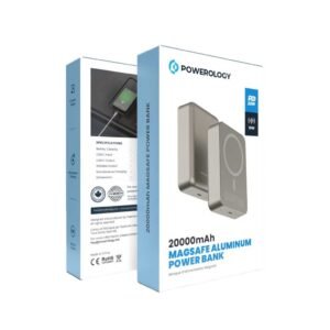 POWEROLOGY PPBCHA33-TI 20000mAh Magsafe Aluminum Powerbank