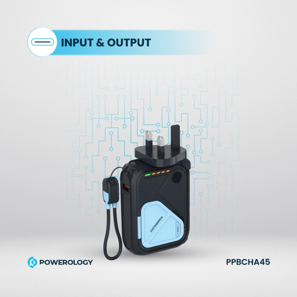 POWEROLOGY PPBCHA45 10000mAh Magsafe & Charger Power Bank