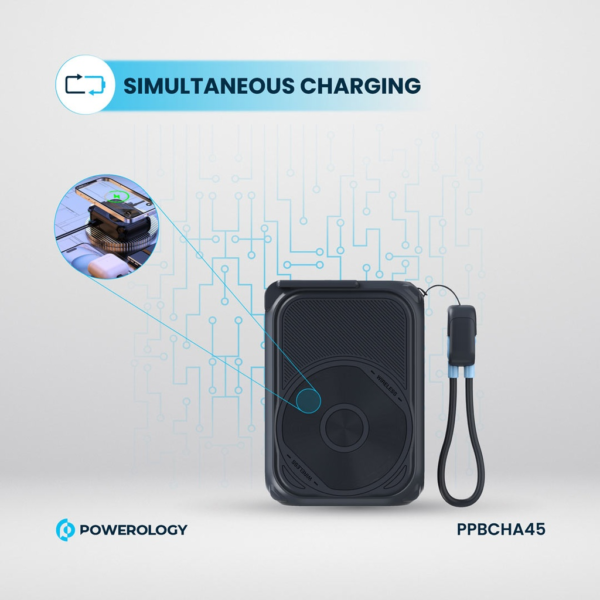POWEROLOGY PPBCHA45 10000mAh Magsafe & Charger Power Bank