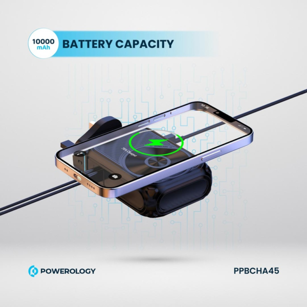 POWEROLOGY PPBCHA45 10000mAh Magsafe & Charger Power Bank