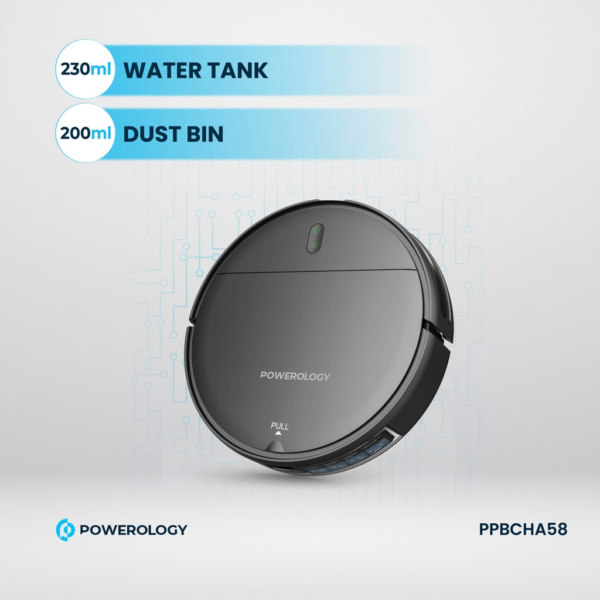 POWEROLOGY PPBCHA58 Smart Robovac Vacuum & Mop