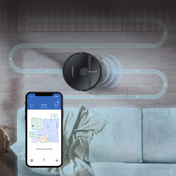 POWEROLOGY PPBCHA59 Smart Station Robot Vacuum & Mop