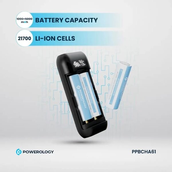 POWEROLOGY PPBCHA61 Diy Cell 10000+5000mAh Powerbank