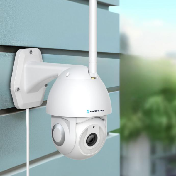 POWEROLOGY PS4GWC360WH 4G Outdoor Camera Vertical & Horizontal Tilt