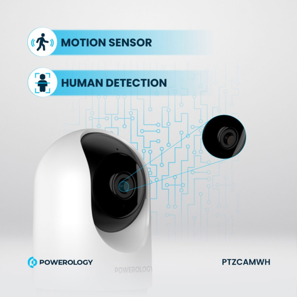 POWEROLOGY PTZCAMWH Indoor PTZ Smart Camera