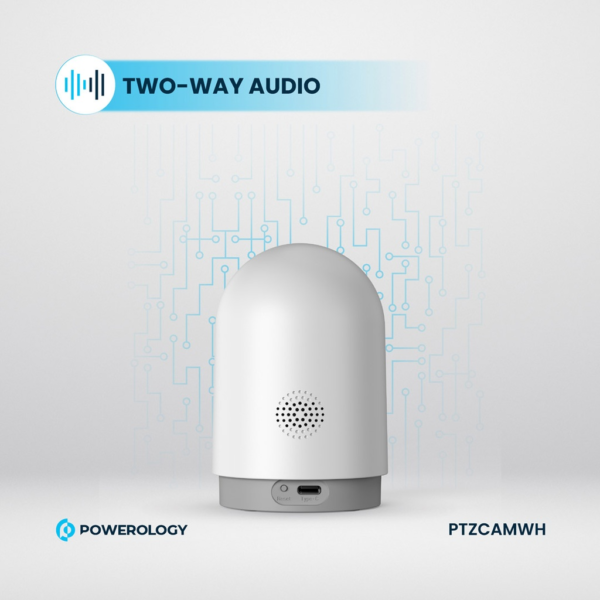 POWEROLOGY PTZCAMWH Indoor PTZ Smart Camera