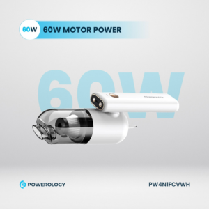 POWEROLOGY PW4N1FCVWH Vacuum Blower Inflator Handheld All-In-One Device