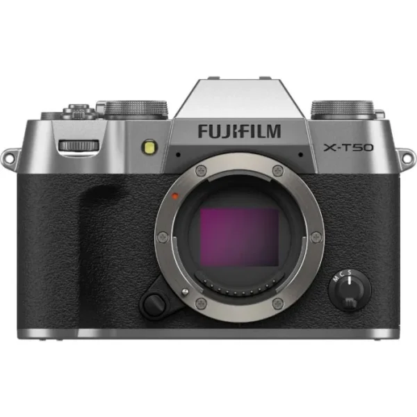 Fujifilm X-T50 Digital Camera Body Only (Silver)