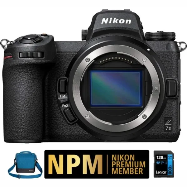 Nikon Z7 II Mirrorless Camera Body Only with Accessories
