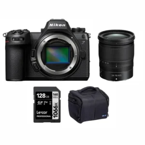 Nikon Z6III Mirrorless Camera Body with Z 24-70mm f4 lens and Accessories Kit