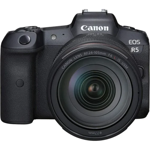 Canon EOS R5 Mirrorless Camera with RF 24-105L IS USM Lens