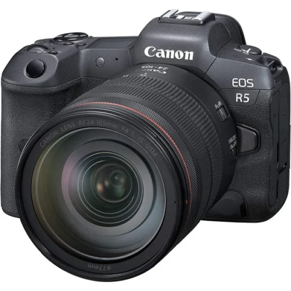 Canon EOS R5 Mirrorless Camera with RF 24-105L IS USM Lens