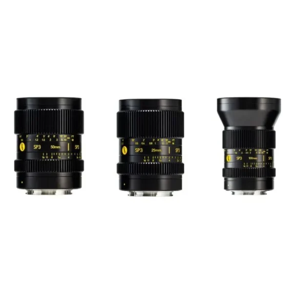 Cooke SP3 3 SET Kit (25mm,50mm,100mm)