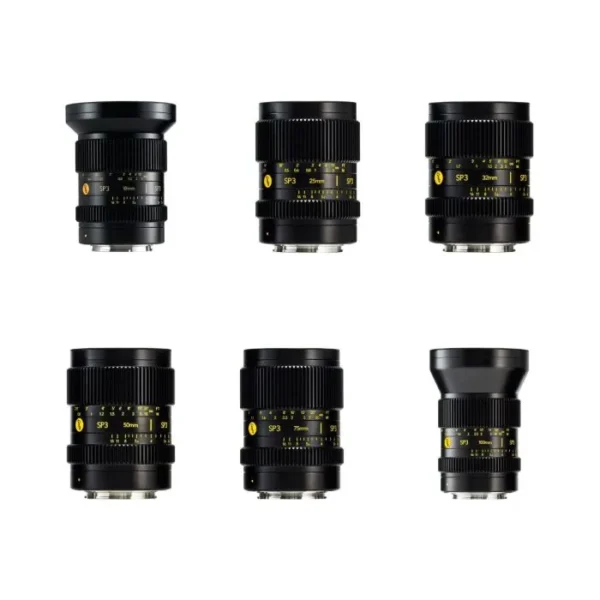 Cooke SP3 6 SET Kit (18mm,25mm,32mm,50mm,75mm,100mm)