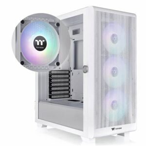 Thermaltake S250 TG ARGB Snow Mid Tower Gaming Case
