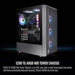 Thermaltake S200 Tempered Glass Micro Gaming Case