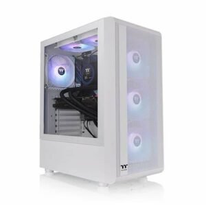 Thermaltake S200 TG ARGB Snow Mid Tower Gaming Case