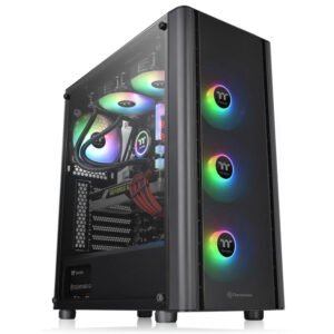 Thermaltake V250 Tempered Glass ARGB Black Gaming Case