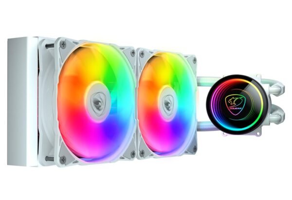 Cougar Poseidon Elite ARGB 240 Liquid Cooler White