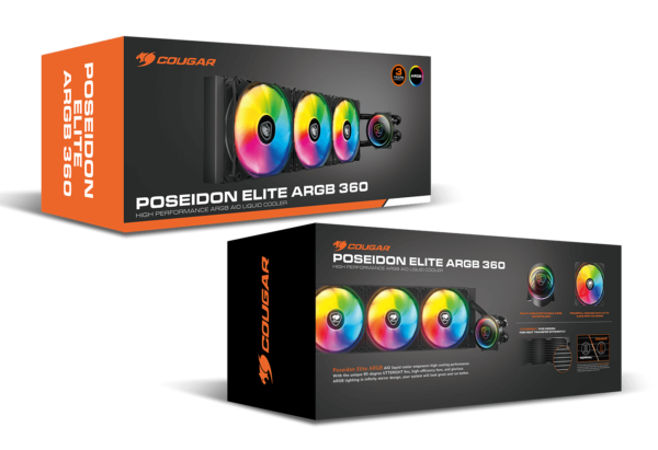 Cougar Poseidon Elite ARGB 360 Liquid Cooler