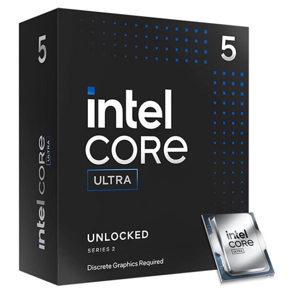 Intel Ultra 5 245KF Desktop Processor (24M Cache, up to 5.20 GHz, FCLGA18W) Box