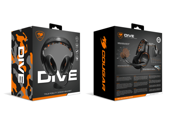 Cougar Dive Wired Gaming Headset