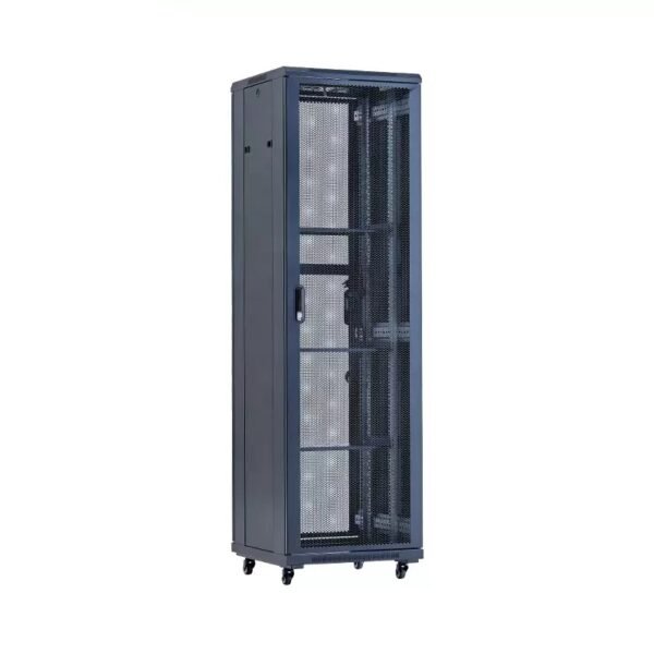 XForm Floor Stand Server Rack Cabinet ( 42U ) 600mm (W) x600mm (D) x 2000mm (H) 42U Come with 1 Shelf + 2 Fan