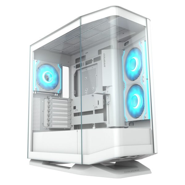 Cougar FV270 Mid Tower RGB Gaming Case White