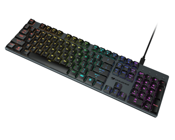 Cougar LUXLIM Full-Size Low Profile Wired Mechanical Gaming Keyboard