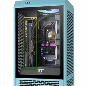 Thermaltake The Tower 200 Turquoise Mini Gaming Case