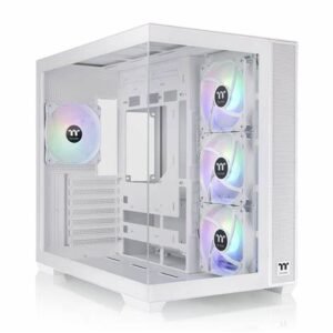 Thermaltake View 380 TG ARGB Snow Mid Tower Gaming Case