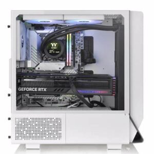Thermaltake Ceres 300 TG ARGB Snow Mid Tower Gaming Case