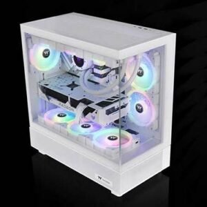 Thermaltake View 270 Tempered Glass ARGB Snow White Edition Gaming Case