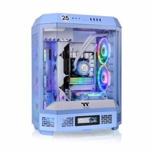 Thermaltake The Tower 600 Hydrangea blue Tempered Glass Gaming Case