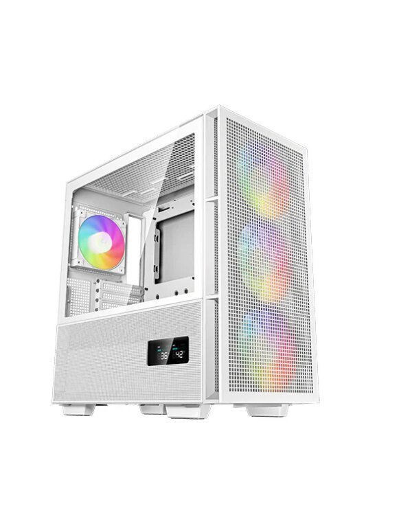 DeepCool CH560 DIGITAL ARGB Mid Tower ATX White Gaming Case
