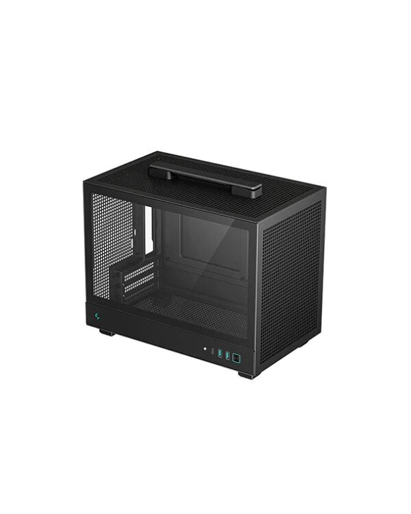 DeepCool CH160 Portable High Airflow Mini ITX Black Gaming Case