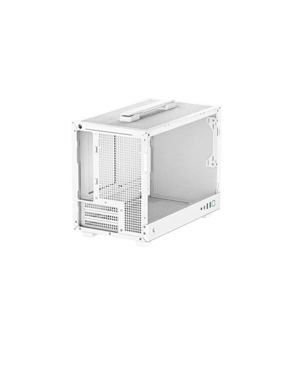 DeepCool CH160 Portable High Airflow Mini ITX White Gaming Case