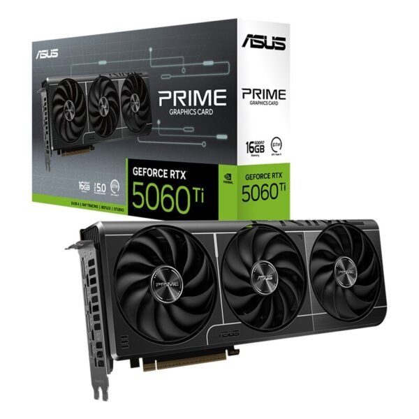 Asus Prime GeForce RTX 5060 Ti 16GB GDDR7 DLSS 4 Graphics Card