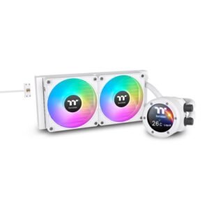 Thermaltake TH240 V2 Ultra EX ARGB Sync Liquid Cooler Snow Edition
