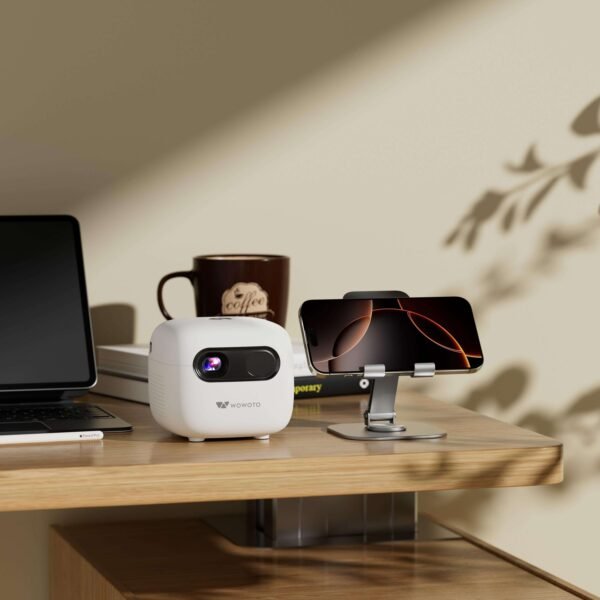 WOWOTO Q7S Auto Focus Mini Projector WiFi BT 150ANSI