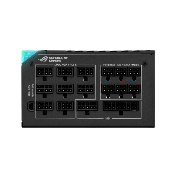 Asus ROG THOR 1000W P2 ATX With Aura Sync & OLED Display, 1000W Power, 80 Plus Platinum II Power Supply