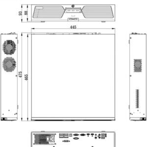 Hikvision M Series DS-9664NI-M8 64-Channel 8K NVR (No HDD)