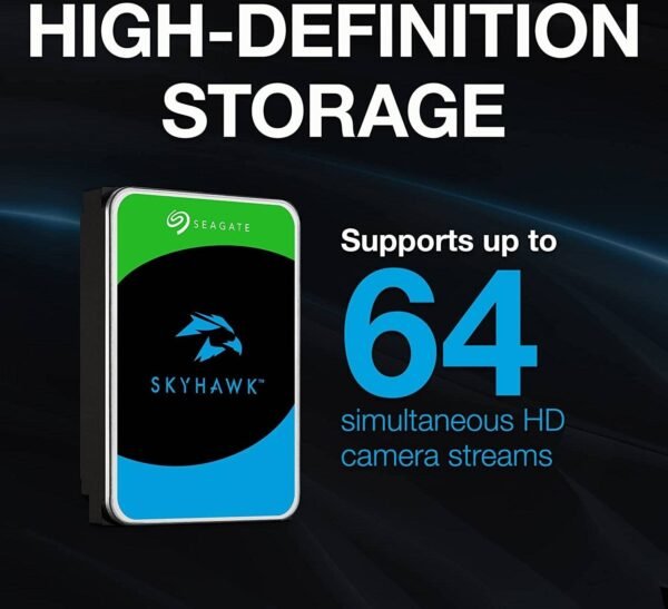 Seagate 8TB SkyHawk AI 7200 rpm SATA III 3.5" Internal Surveillance HDD